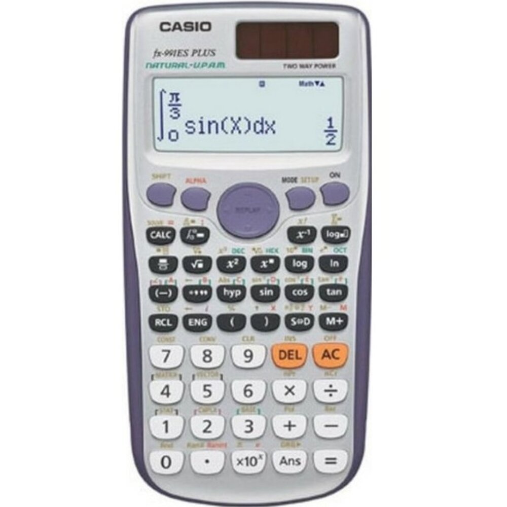 Casio FX991ESPLUSC Engineering/Scientific Calculators,White